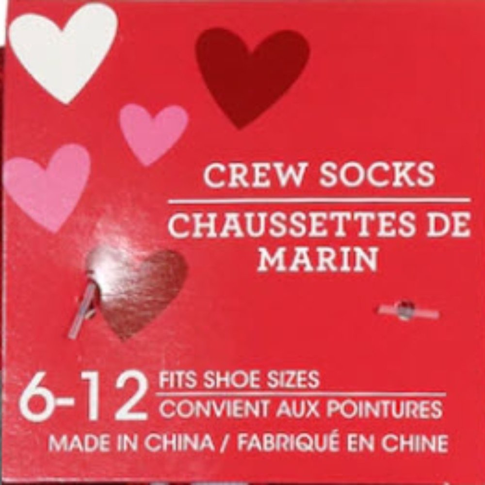*3/$15* Kitty Cat Heart Balloon Socks - Picture 3 of 3